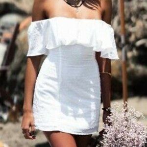 Vanessa Mooney Joelyn Dress - White - Medium